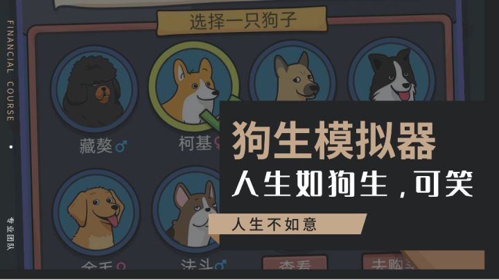 狗生既人生,人生亦狗生,人笑狗非人,狗笑人非人#新游观察局#截图