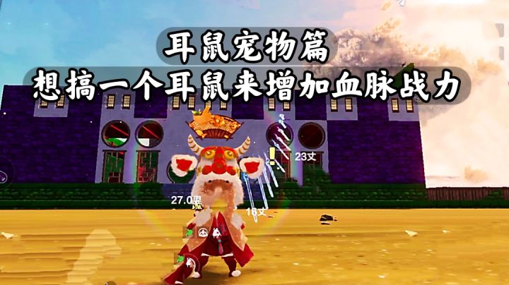【耳鼠宠物篇】想搞一个耳鼠来增加血脉战力#童心闪耀#截图