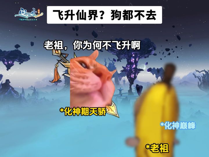 飞升仙界?狗都不去截图