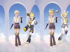 无限暖暖镜音双子cos，拿到这个新四星能力套装我就想搭了