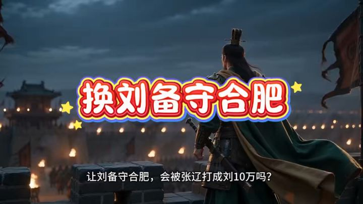守合肥换做刘备的话截图