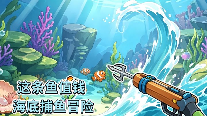 这条鱼值钱❗️海底捕鱼冒险❗️截图