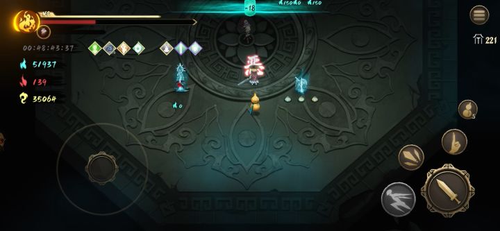 本体，无尽，ios手机，火2响指，无敌、秒怪、不掉清明截图
