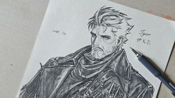 [手绘过程]伊戈尔(洞悉一）