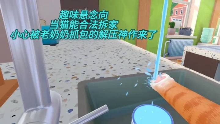 趣味悬念向,当猫能合法拆家!小心被老奶奶抓包的解压神作来了截图