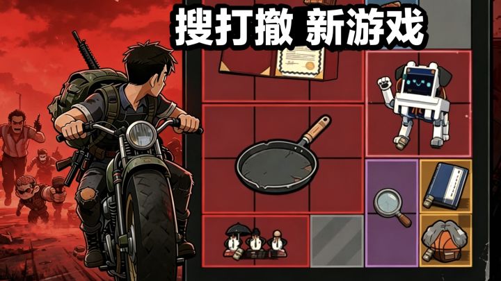 新游来了‼️生存➕模拟➕搜打撤‼️简单易懂,卡通画风升级庇护所截图