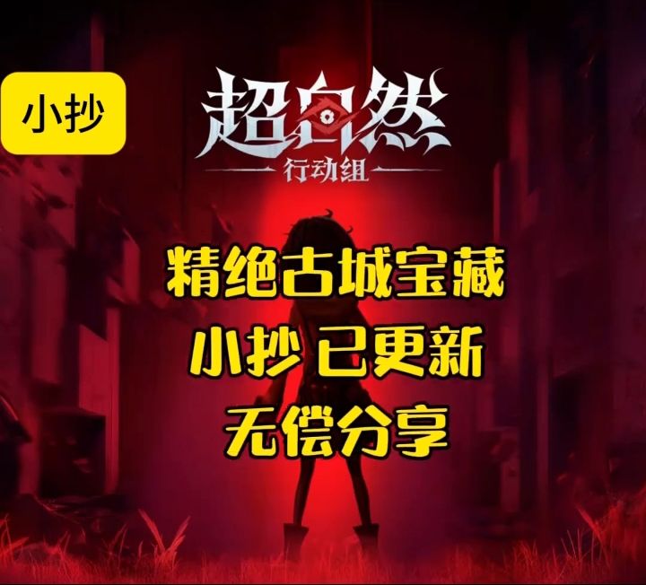 超自然行动组精绝古城小抄宝藏图截图