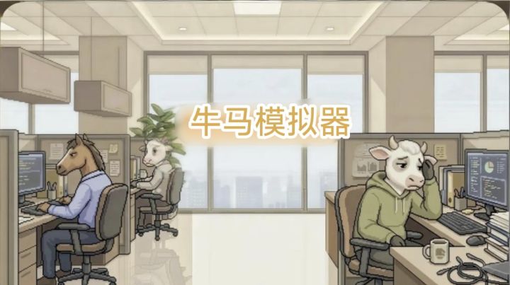 ❗️免费 模拟❗️天选牛马的前世今生?在手机上模拟赛博牛马!截图