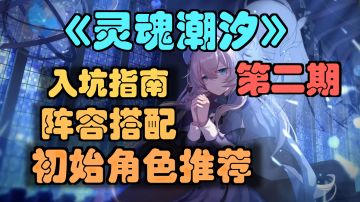 【灵魂潮汐】初始角色推荐，队伍搭配，入坑指南第二期