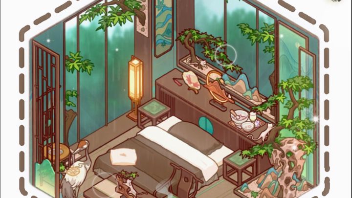 我的休闲时光|「松窗夜话」中式卧室🍃截图