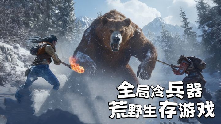 真实感拉满的废土生存建造手游！全局冷兵器对抗！硬核生存党狂喜截图