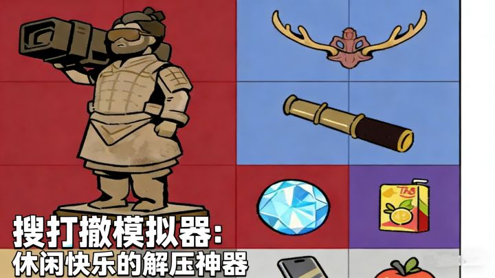 搜打撤模拟器：休闲快乐的解压神器截图