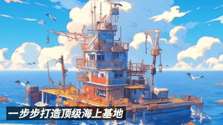 被大水淹没的世界,在海面建造专属家园截图