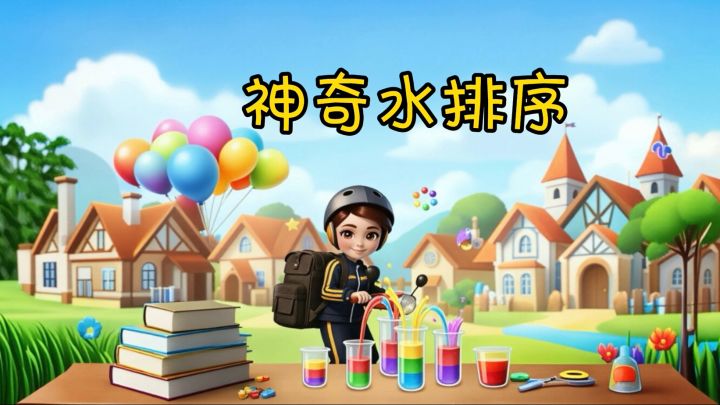 摸鱼通勤好搭子👉把水倒来倒去还能这么好玩⁉️截图