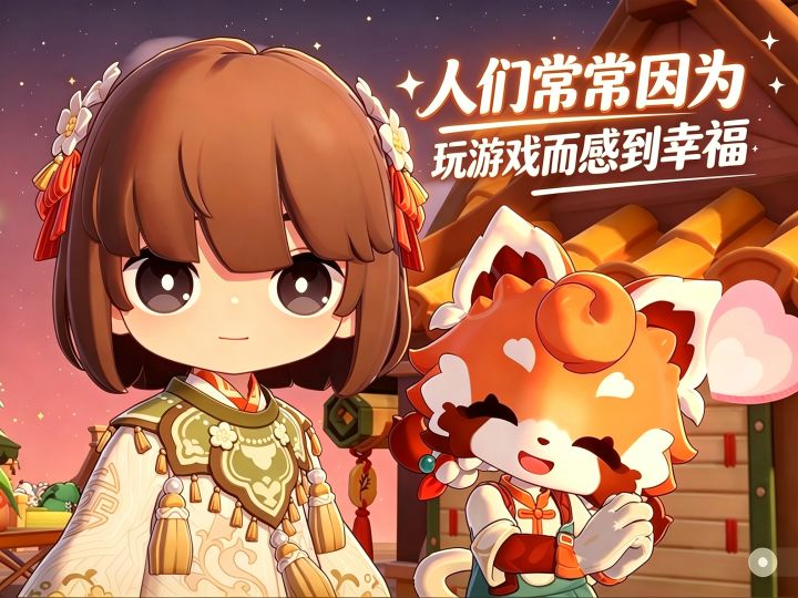 “人们常常因为玩游戏 而感到幸福”截图