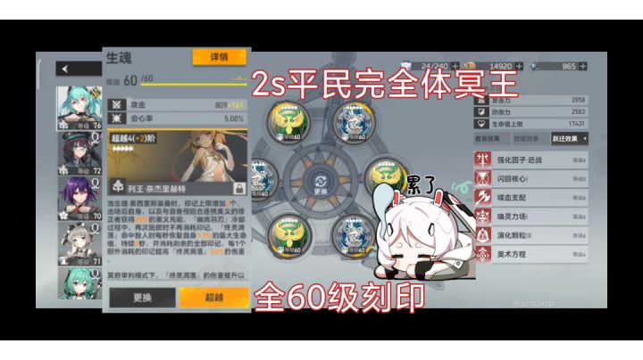 平民完全体无奶冥王 强度展示1.4版本攻略截图