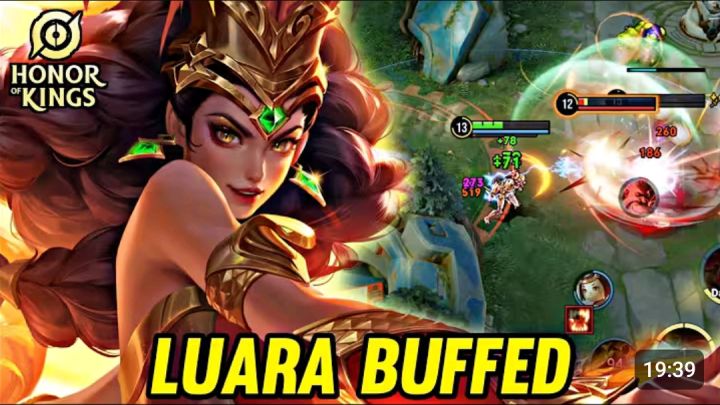 HOK: LUARA Buffed NEW Patch Gameplay - HONOR OF KINGS截图