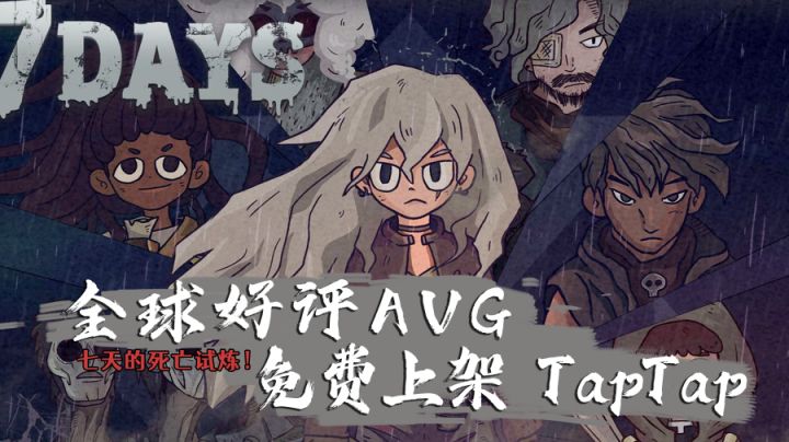 全球好评AVG，免费上架TapTap！七天的死亡试炼！#新游观察局#截图