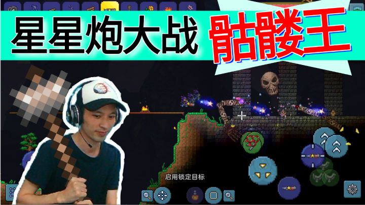 【泰拉瑞亚国服】使用ez同配置场地击败骷髅王截图
