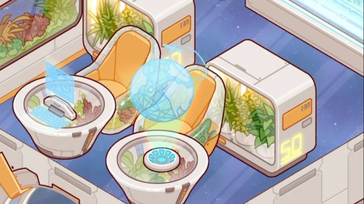 我的休闲时光🌍宇航智域这一局,摆件和地饰赢麻了‼️截图