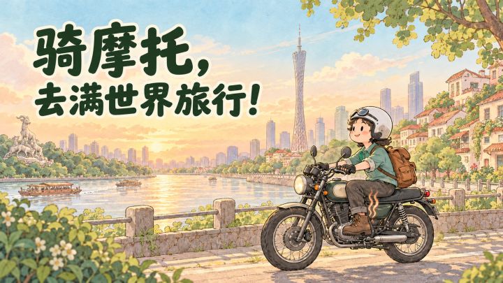 骑摩托,去满世界旅行!截图