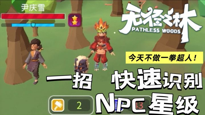 无径之林:一招快速识别NPC星级截图