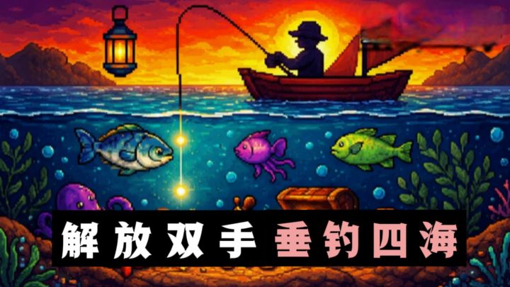 文字版钓鱼🎣,解放双手也能锤钓四海❗截图