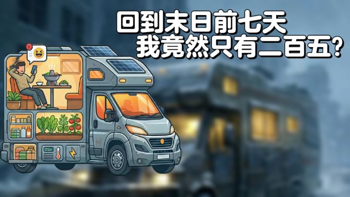 回到末日前七天，我竟然只有二百五？截图
