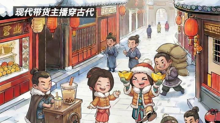 穿越变破产少东家,靠直播带货逆袭古代首富!截图