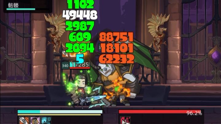 4.1万狂暴无药85秒M3要塞截图
