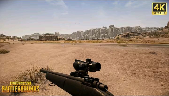 PUBG PC: Solo FPP Gameplay in Miramar og Sniper Miramar截图