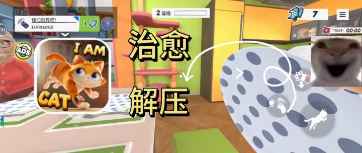 一觉醒来,我成了奶奶家的猫王!!!截图