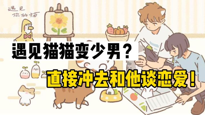 【放置/养成】遇见猫系男孩，直接开启恋爱模式！截图