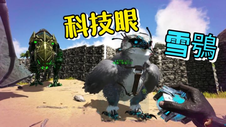 【方舟迷失岛】12:科技眼雪鴞!厉害了!截图