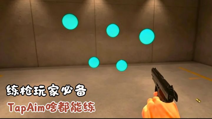 枪法不准?羡慕大神准度?那就来TapAim练枪!定位跟枪都能练!截图