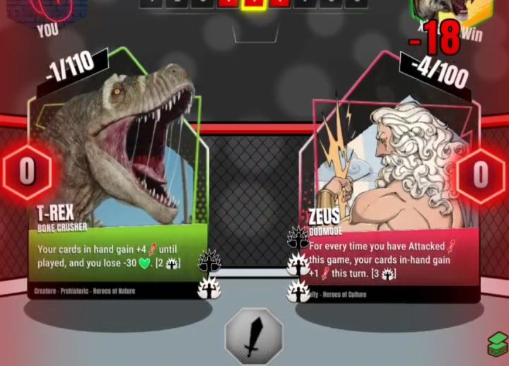 Wild Cards：霸王龙！谁欠更多谁就输！截图