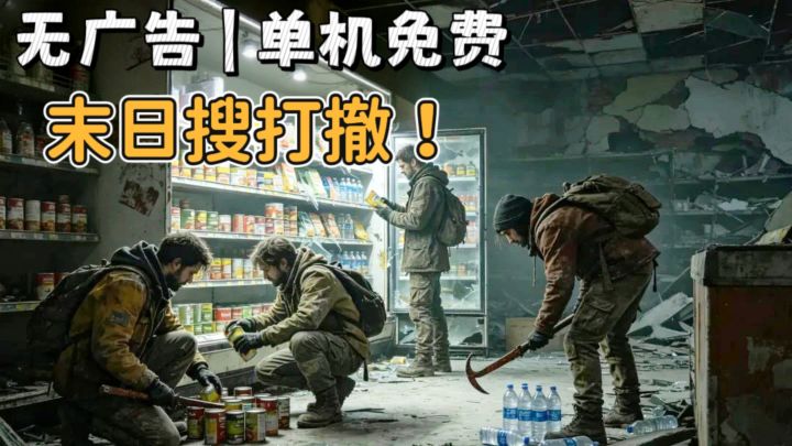 四人组队搜打撤摸金❗ 末日生存❗单机无广告截图