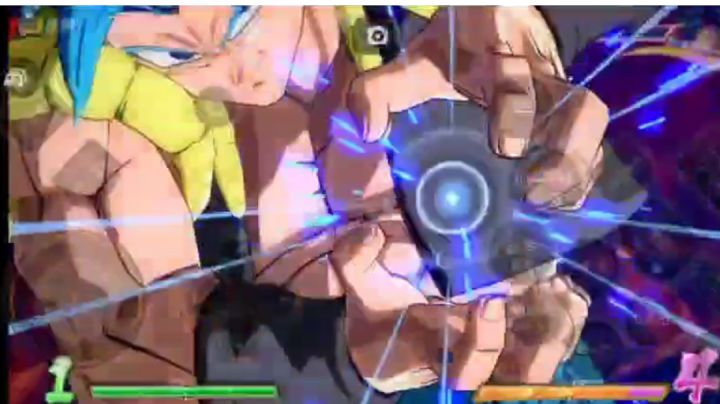 手机版龙珠斗士Z新版【次元最强超蓝悟吉塔老对手对决终结动画】截图