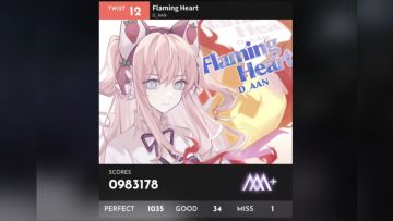 零晞过往巅峰时期｜Flaming Heart屏元