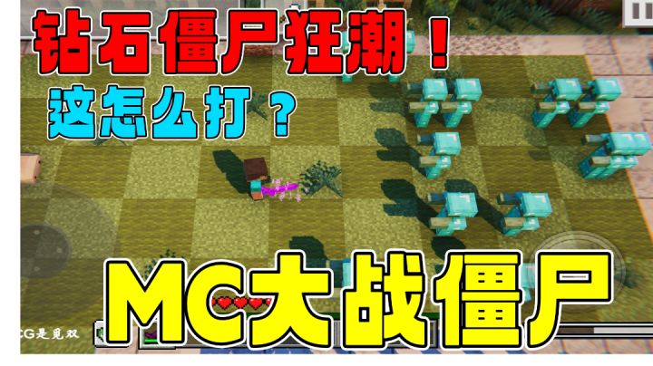 【炎杨兄】同人逼死官方系列! MC大战僵尸3D版!截图