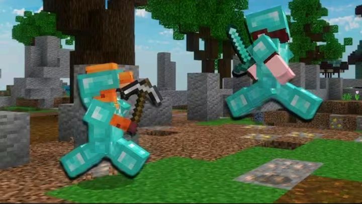 Solo Queueing Parties in Minecraft The Hive Skywars #8截图
