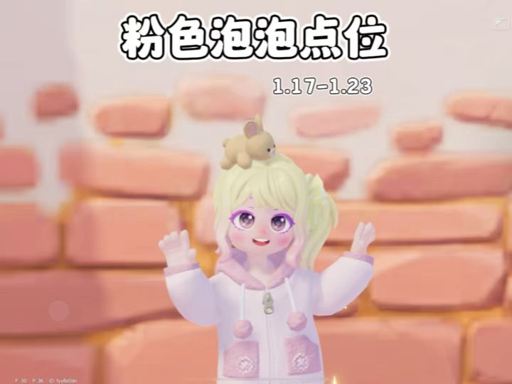 1.17-1.23本周的15个粉色泡泡点位截图