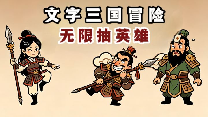 文字+三国❓不一样的策略肉鸽推图❗截图