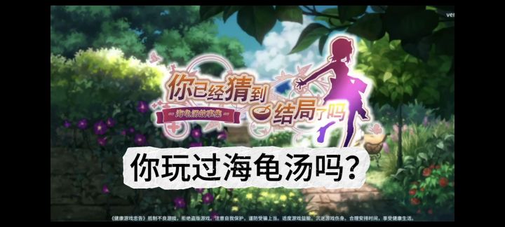 一个人也能轻松游玩的海龟汤～截图