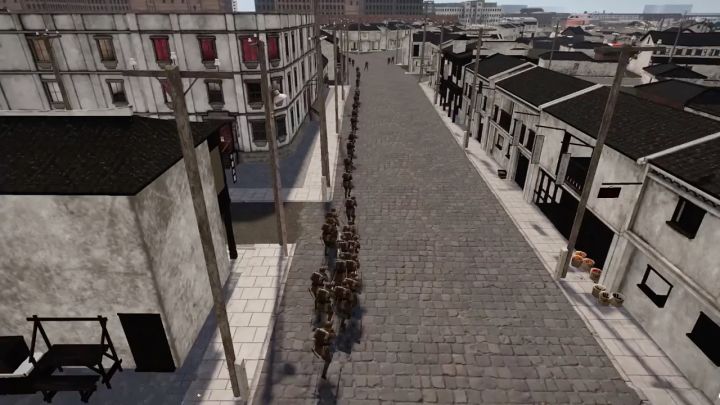 敌人投入大量兵力围攻仓库,八百壮士浴血奋战打退鬼子 #八佰 #arma3武装突袭3 #抗日截图