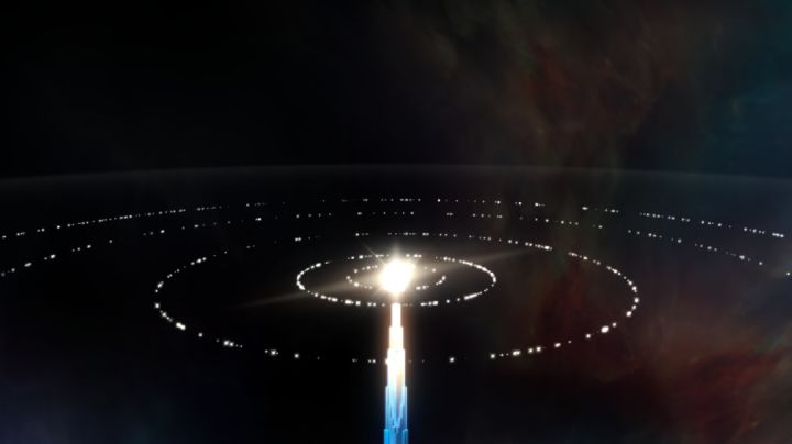 原来，自己就是整个星系。截图