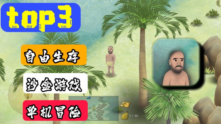 沙盒冒险游戏top3:一款真实的野外生存求生游戏#清凉一夏#截图