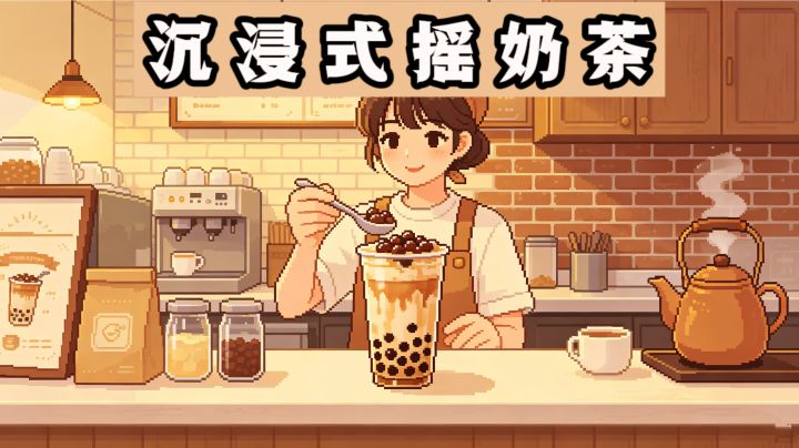 🔥从零开始开个奶茶店,沉浸式摇奶茶了❗截图