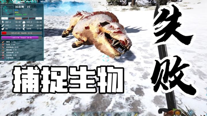 【方舟迷失岛】31:捕捉生物失败!截图