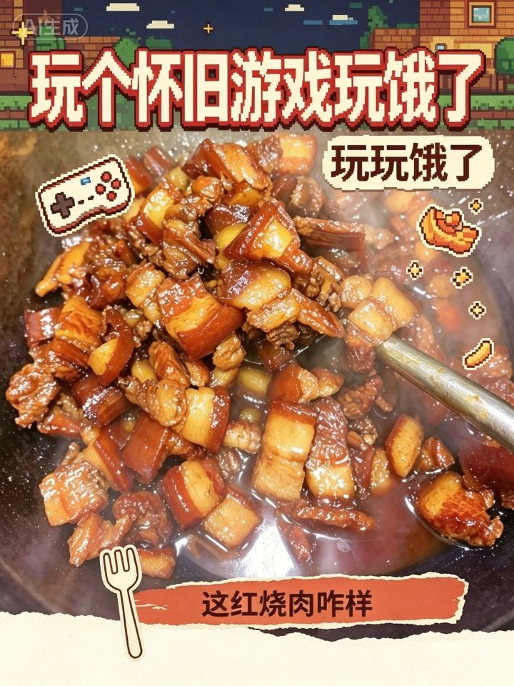 玩个怀旧游戏玩饿了截图